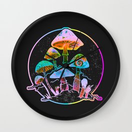 Garden of Shrooms 2020 Wall Clock