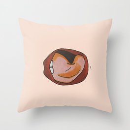 échange de langues Throw Pillow