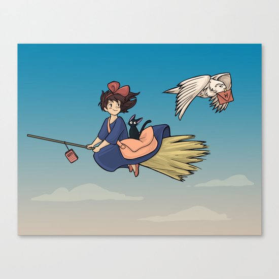 Magical Deliveries Canvas Print