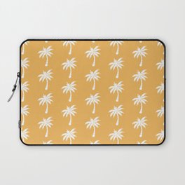 Palm tree pattern - yellow Laptop Sleeve
