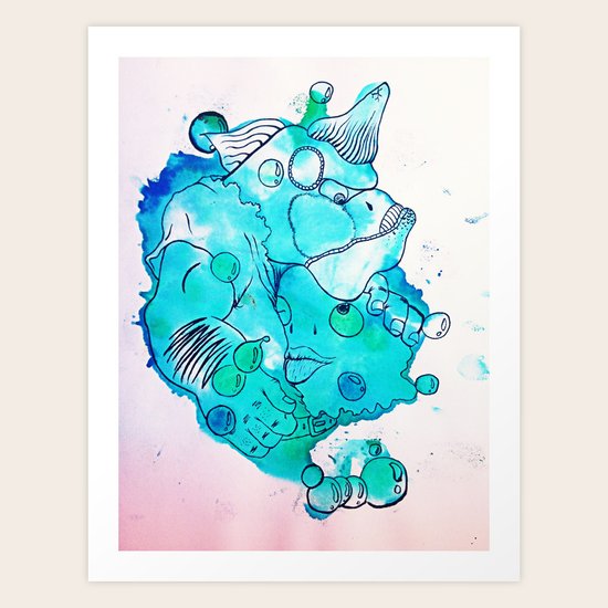 Like Father Art Print