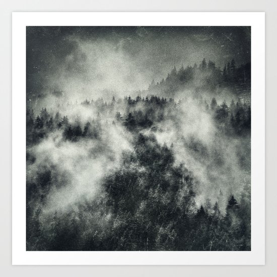 Recently // Dark Boogie Edit Art Print