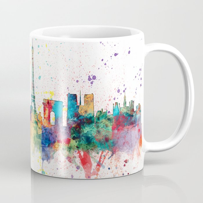 Paris France Skyline Coffee Mug