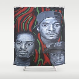 A Tribe Called Quest Art Print Shower Curtain
