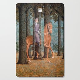 Rene Magritte La Corde Sensible Cutting Board