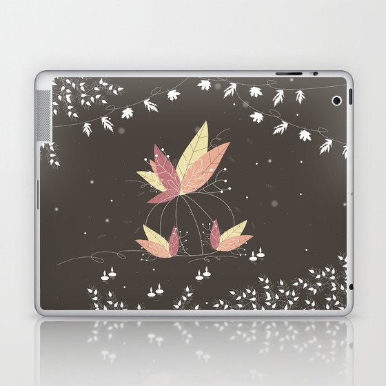 Wintery Pumpkin Patch Laptop & iPad Skin