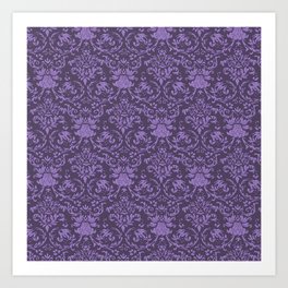 Purple Victorian Gothic Art Print