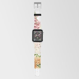 Radiant Blooms Watercolor Bouquet Apple Watch Band