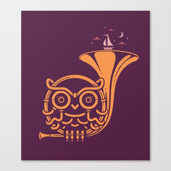 Sunset Melody Canvas Print