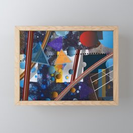 A contemporary artwork for a "complectic" world Framed Mini Art Print