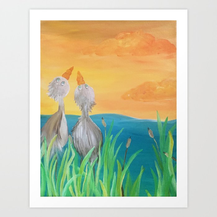 Looking For Mama Art Print