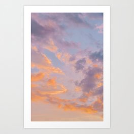 137 · clouds Art Print