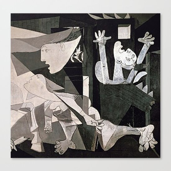 Guernica 2 Pablo Picasso Canvas Print By Iconicpaintings Society6