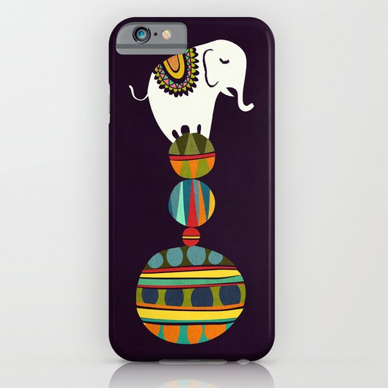 Elephant Circus iPhone & iPod Case