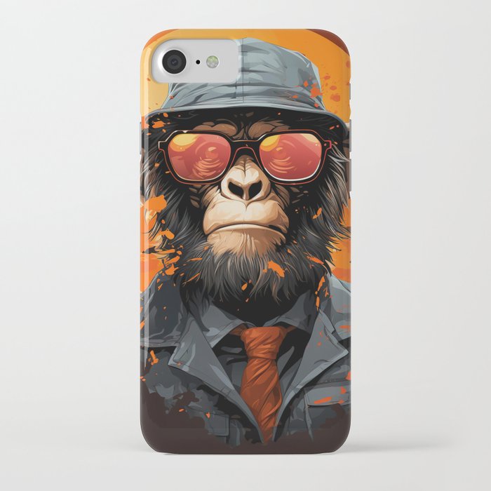 Monkey Business #12 iPhone Case