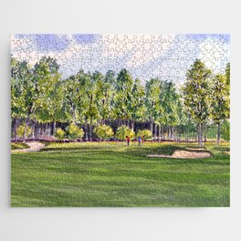 Pinehurst Golf Course No2 Hole 17 Jigsaw Puzzle