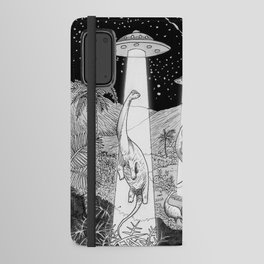 Dino abduction Android Wallet Case
