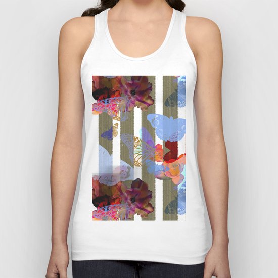Fly Flower Unisex Tank Top