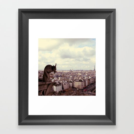 La Cite Framed Art Print