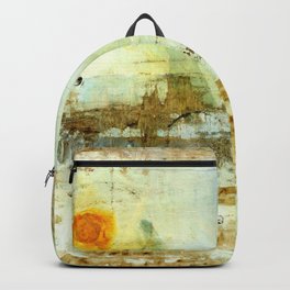 Drifting, Abstract Landscape Art Painting Backpack