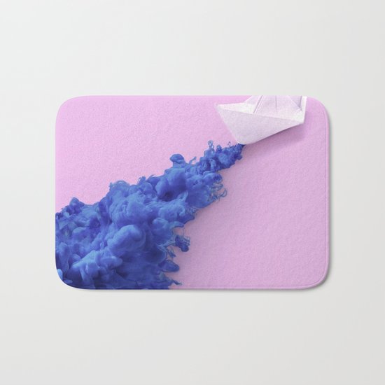 PAPER BOAT INK Bath Mat
