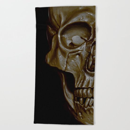 Skulled Beach Towel