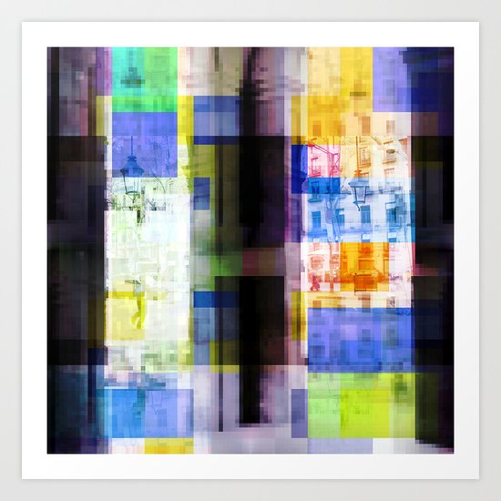 Friday 22 March 2013: auto or symptom antics Art Print