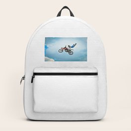 Motocross Stunt Super Seat Grab Backpack