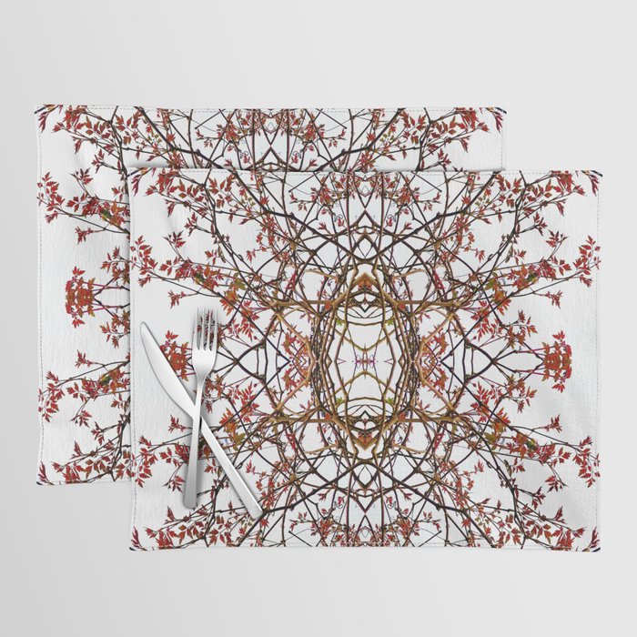 March Red Vine Placemat