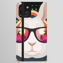 Sunglasses Bunnies Rabbits Easter iPhone Wallet Case