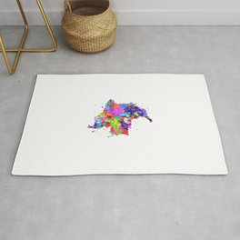 Colombia Map Rug