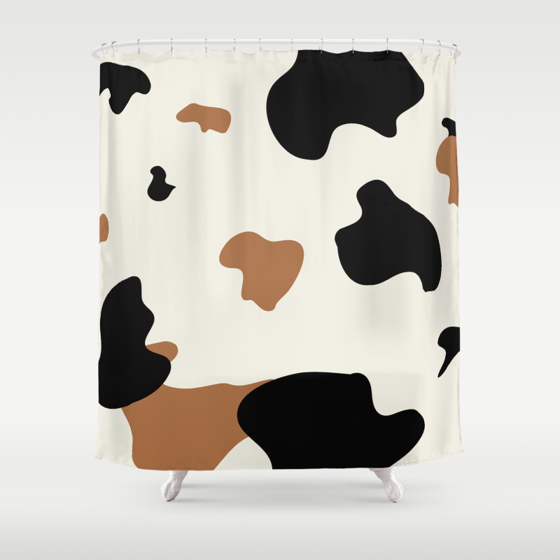 Cowhide Pattern Shower Curtain By Karlaespiritu Society6