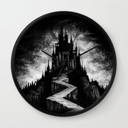 Vampire Castle Wall Clock