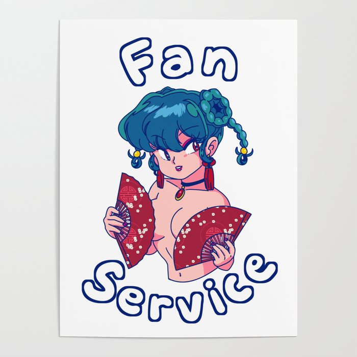 Fan Service by bluethebone Poster
