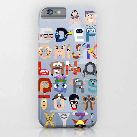 P is for Pixar (Pixar Alphabet) iPhone & iPod Case