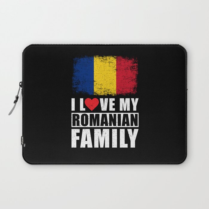 Romanian Family Laptop Sleeve