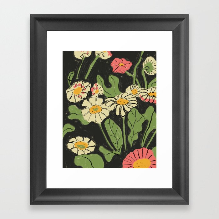 Flowers III Framed Art Print