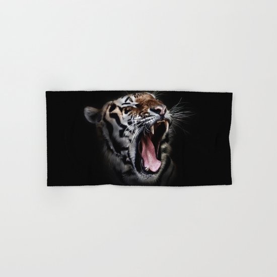 Ferocious Tiger Hand & Bath Towel