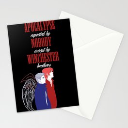 Nobody expects the Apocalypse Stationery Cards