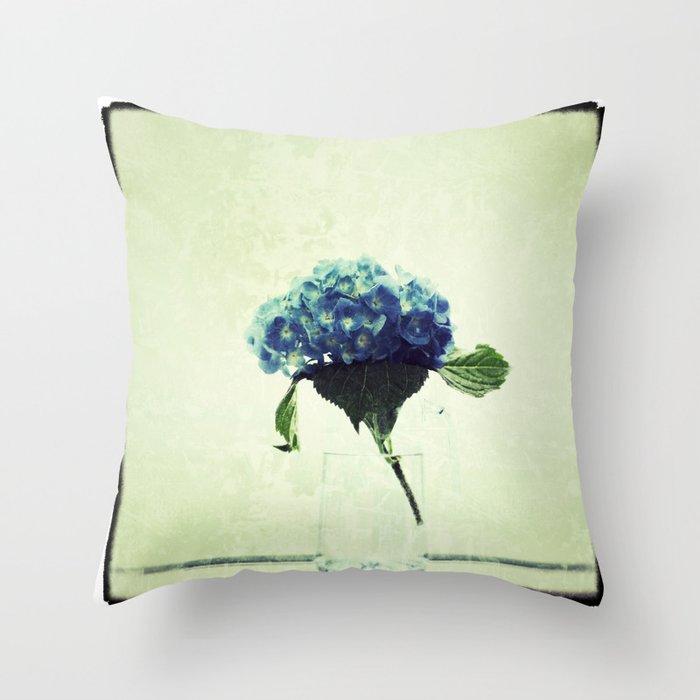 Hydrangea My Favorite Throw Pillow