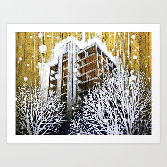 "The Fortress" Art Print