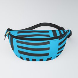 Turquoise Teal Scattered Line Mid-Century Modern Pattern  Fanny Pack | Modmid Century, Graphicdesign, Blueblackpattern, Bluelinepattern, Dec02, 1950Smodernism, Mid Centurymod, Turquoiseteal, Modernismprint 