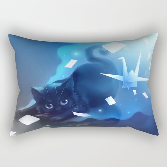 Yin Mirrors Rectangular Pillow