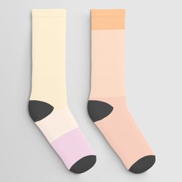 Geometric Shapes 24 | Pastel Socks