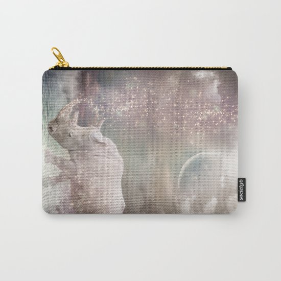 The Most Beautiful Have Known Defeat, Suffering, Struggle... (Rhino Dreams) Carry-All Pouch