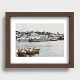 Idling at the Rocks  Recessed Framed Print