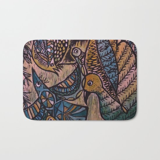 Birds (2) Bath Mat