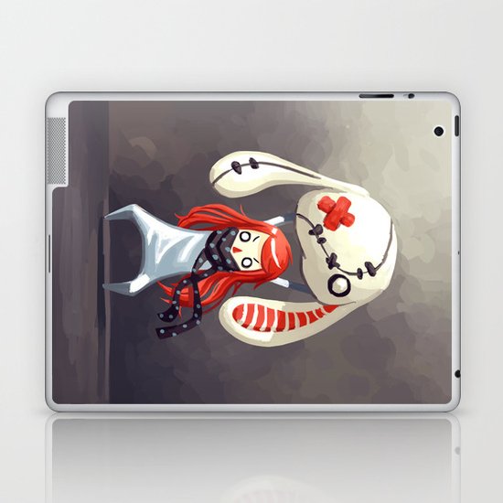 Bunny Plush Laptop & iPad Skin