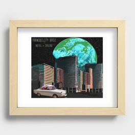 Tranquility Base Hotel & Casino Recessed Framed Print