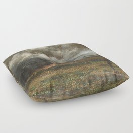  Stonehenge by Moonlight - David Cox (1783-1859) Floor Pillow